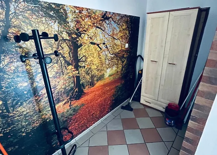 Pod Kasztanami - Bialy Lägenhet *